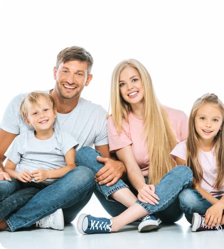 Foto de familia Clínica Dental Riudent